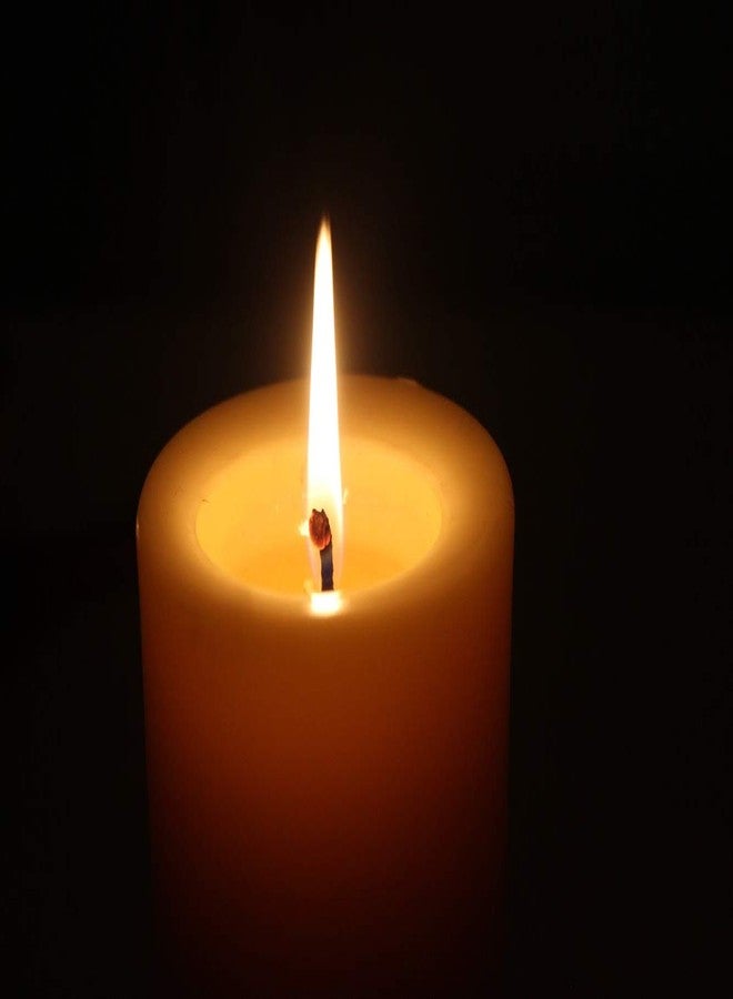 Candlestock 100% USA Beeswax Pillar Candle - Handmade in Woodstock, NY - Natural with 100% Cotton Wick - Long-Burning & Dripless 3x9 (2 Candles) - Image 5